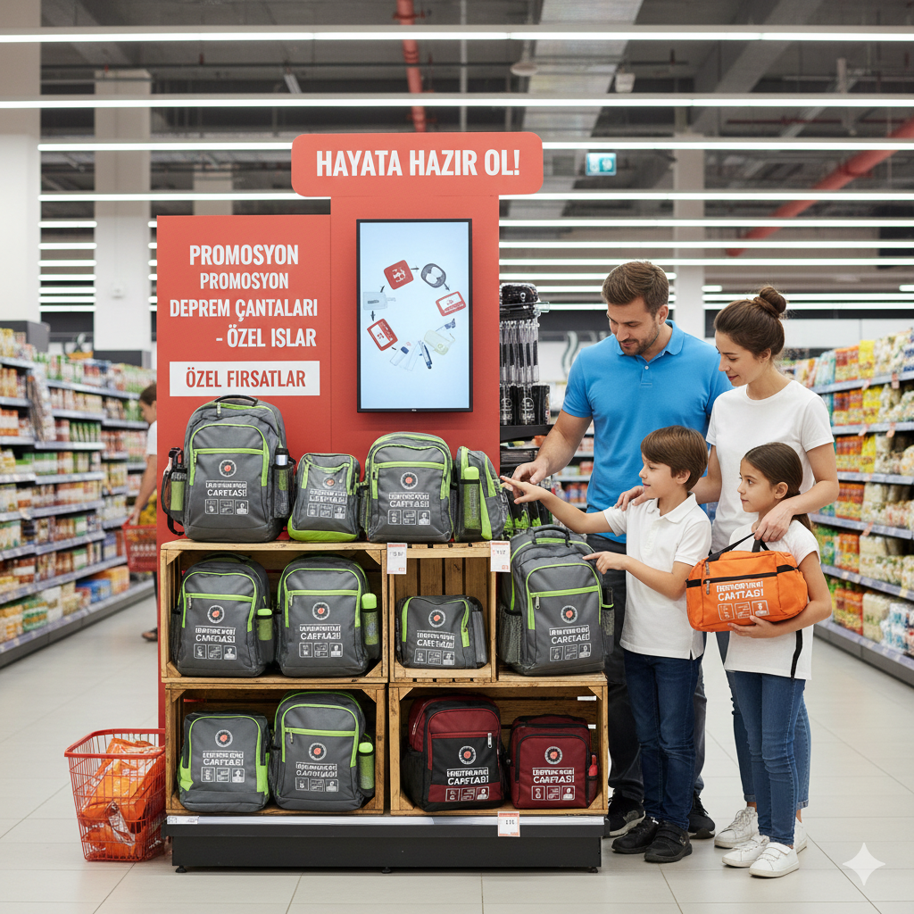 Aile Deprem Çantası Nasıl Hazırlanır
